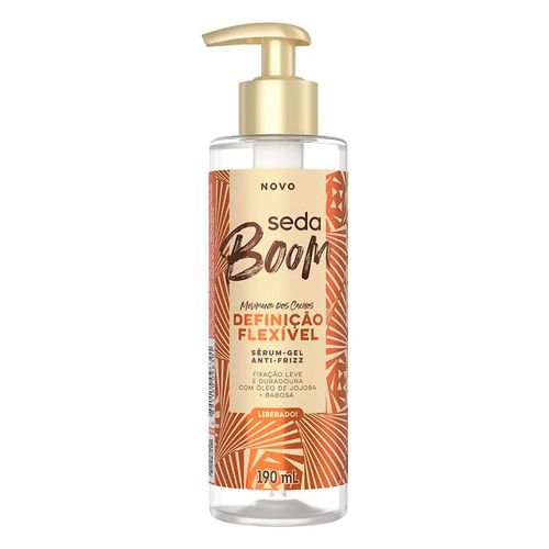 Sérum Capilar em Gel Seda Boom com Óleo de Jojoba e Babosa 190ml