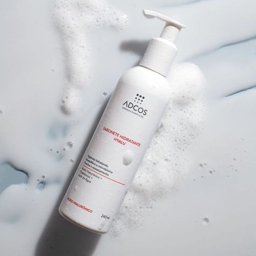 Sabonete Facial em Gel Adcos Hyalu com Ácido Hialurônico 240ml
