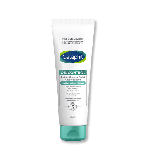 Gel de Limpeza Facial Cetaphil Oil Control com Niacinamida 250ml