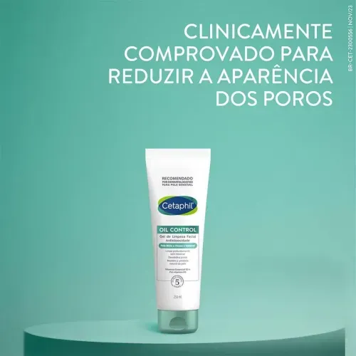 Gel de Limpeza Facial Cetaphil Oil Control com Niacinamida 250ml
