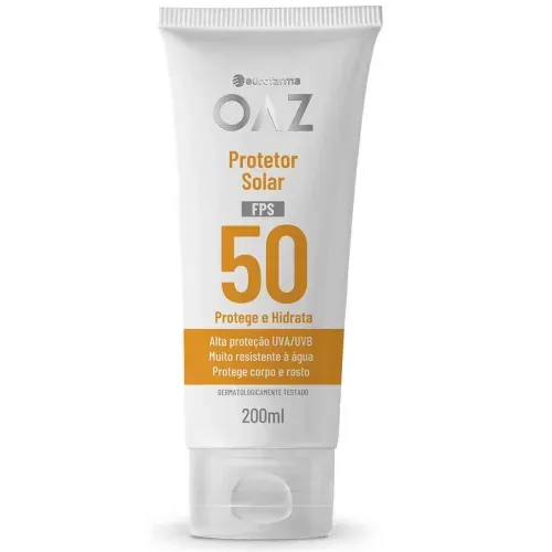 Protetor Solar em Creme OAZ com FPS 50 200ml