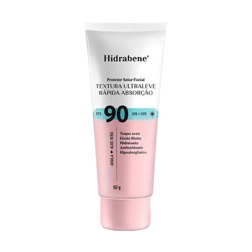 Protetor Solar Facial em Creme Hidrabene com FPS 90 50g
