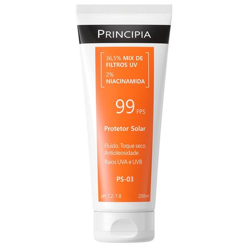 Protetor Solar em Loção Principia PS-03 com Niacinamida FPS 99 200ml