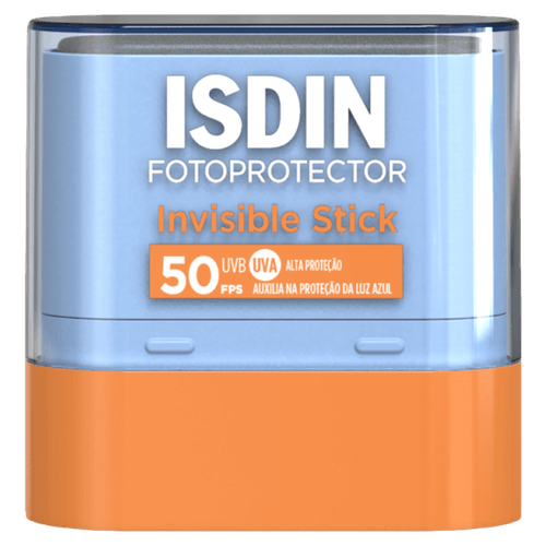 Protetor Solar Facial em Stick ISDIN Invisible com FPS 50 10g