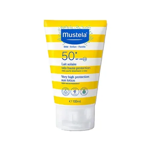 Protetor Solar em Loção Mustela com Abacate FPS 50 100ml