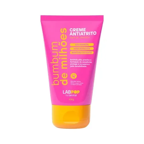 Creme Antiatrito Labotrat Labpop Bumbum de Milhões com Niacinamida 100g