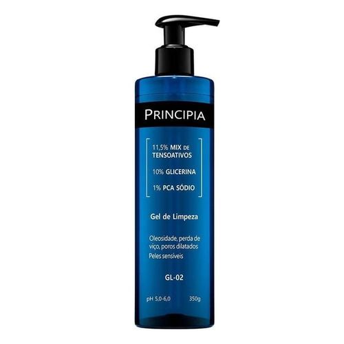 Gel de Limpeza Principia GL-02 com Glicerina e PCA Sódio 350ml