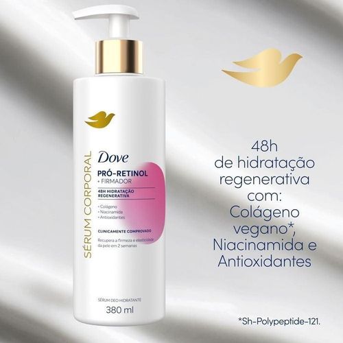 Sérum Corporal Dove Pró-Retinol com Colágeno e Niacinamida 380ml