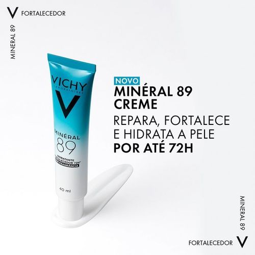 Hidratante Facial em Creme Vichy Minéral 89 com Ácido Hialurônico 40ml