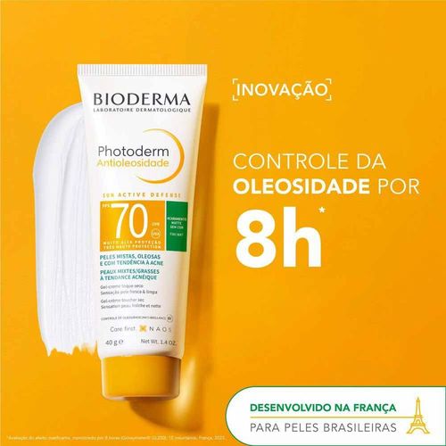 Protetor Solar em Gel Bioderma Photoderm com FPS 70 40g