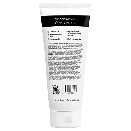 Protetor Solar Corporal em Loção Principia com Niacinamida FPS 45 200ml
