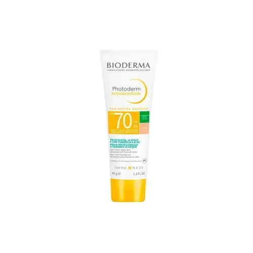 Protetor Solar Facial em Gel Bioderma Photoderm com FPS 70 Cor Clara 40g
