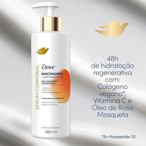 Sérum Corporal Dove com Niacinamida e Colágeno 380ml