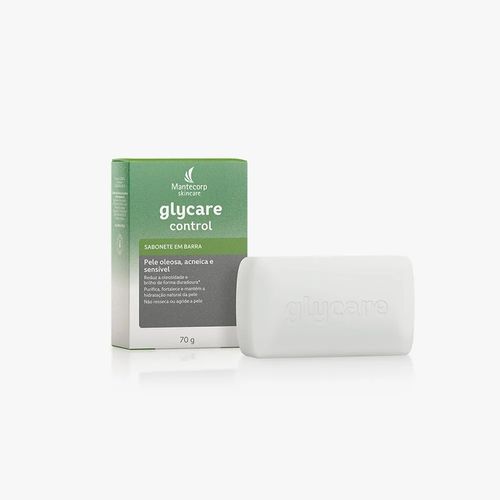 Sabonete em Barra Mantecorp Glycare Control com Ácido Glicólico 70g