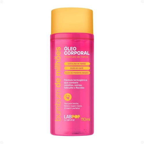 Óleo Corporal Labotrat Labpop Bumbum de Milhões com Efeito Termogênico 110ml