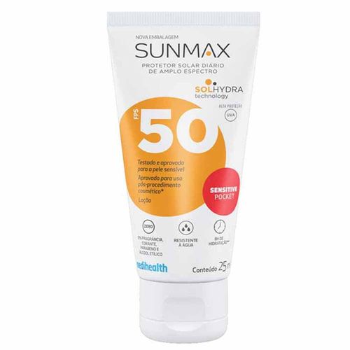 Protetor Solar em Creme Sunmax Sensitive FPS 30 60ml