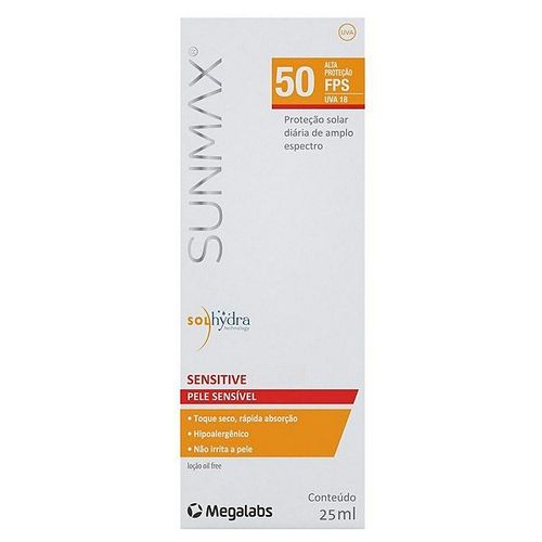 Protetor Solar em Creme Sunmax Sensitive FPS 30 60ml