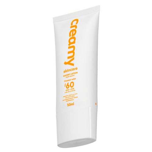Protetor Solar Facial em Loção Creamy Watery Lotion com FPS 60 e Hypskin 50ml