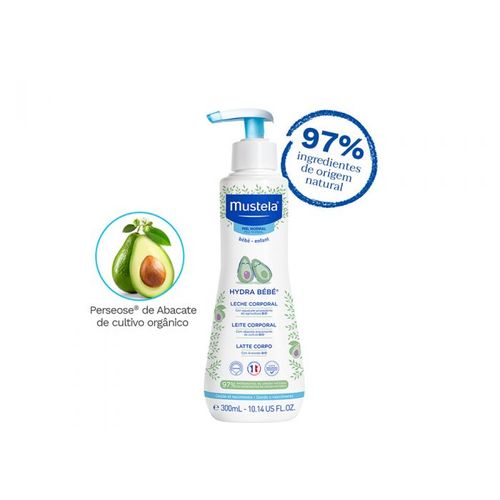 Hidratante Corporal em Loção Mustela Hydra Bebê com Abacate Orgânico 300ml
