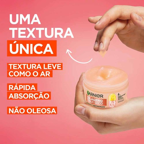 Hidratante Facial em Creme Garnier Antissinais com Vitamina C 85g