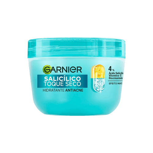 Hidratante Facial em Gel Garnier Antiacne com Ácido Salicílico e Vitamina C 85g