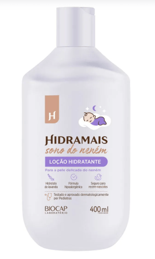 Loção Hidratante Hidramais Sono do Neném com Lavanda 400ml
