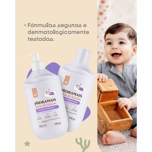 Loção Hidratante Hidramais Sono do Neném com Lavanda 400ml