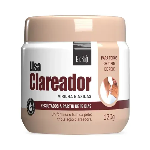 Creme Clareador Bio Soft com Gengibre Chinês 120g
