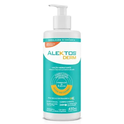 Loção Hidratante Corporal EMS Alektos Derm 450ml