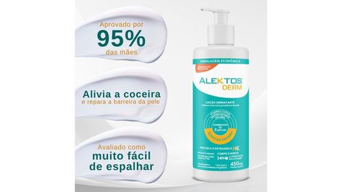 Loção Hidratante Corporal EMS Alektos Derm 450ml
