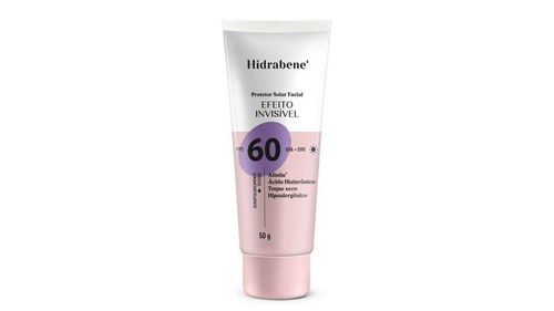 Protetor Solar Facial em Creme Hidrabene com Ácido Hialurônico FPS 60 50g