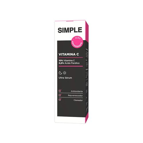 Sérum Facial EMS Simple com Vitamina C e Ácido Ferúlico 30ml