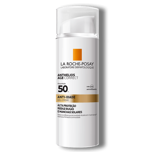 Protetor Solar Facial em Creme La Roche-Posay Anthelios Age Correct FPS 50 50g