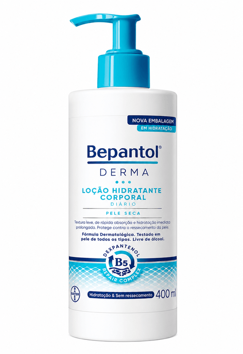 Loção Corporal Bepantol Derma com Dexpantenol 400ml