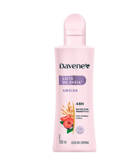 Hidratante Corporal em Loção Davene Leite de Aveia com Ameixa 180ml