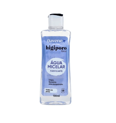 Água Micelar Higiporo Todos Os Tipos de Pele 130ml