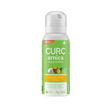 Mousse Corporal Mantercorp Curc Arnica 100ml