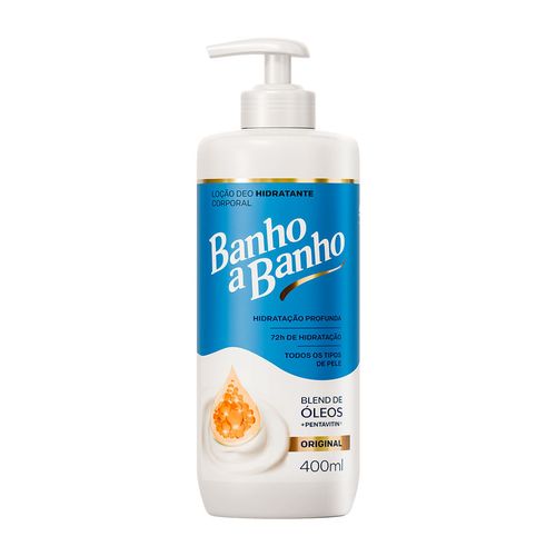 Hidratante Corporal em Loção Banho a Banho com Blend de Óleos e Pentavitin 400ml
