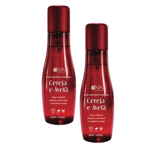Óleo Hidratante Corporal Alva com Cereja e Avelã 120ml