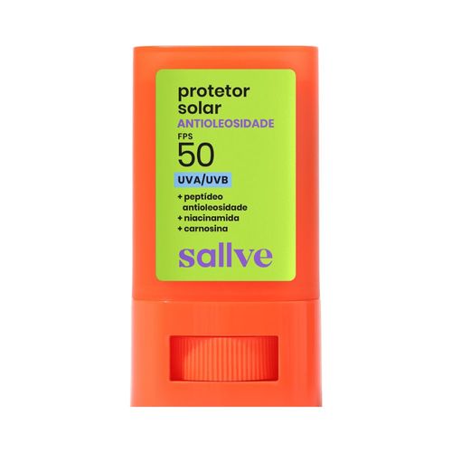 Protetor Solar em Bastão Sallve com FPS 50 e Niacinamida 15g