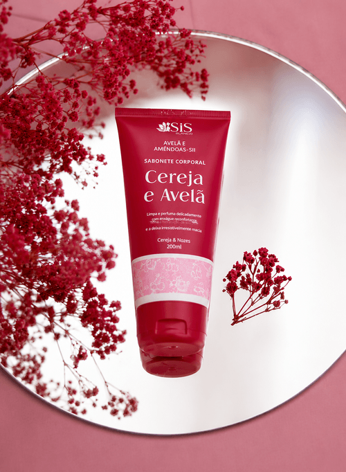 Esfoliante Corporal em Creme Isis com Cereja e Avelã 200ml