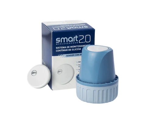 Sensor de Glicose Smart 2.0 Gx-01S Medlevensohn com Aplicador