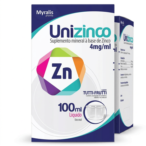 Zinco Myralis Unizinco 2mg/ml 100ml