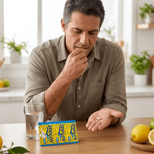 Suplemento Vitamínico e Mineral Imegov Imec 660mg 6 Comprimidos