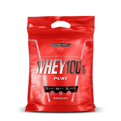 Whey Protein Integralmédica 100% Pure Baunilha 907g