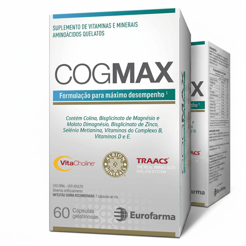 Multivitamínico Cogmax Eurofarma 60 Cápsulas