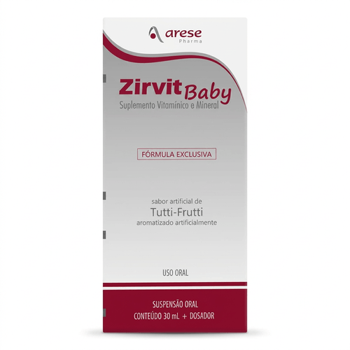 Multivitamínico Arese Zirvit Baby Gotas 30ml