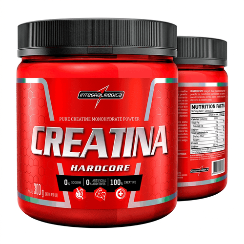 Creatina Integralmédica Hardcore Monohidratada 300g