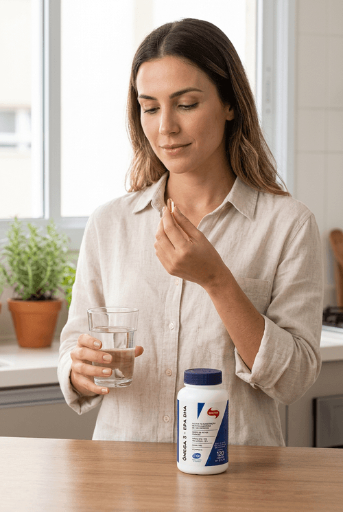 Ômega 3 Vitafor EPA DHA 120 Cápsulas