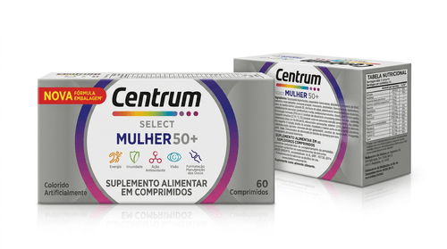 Multivitamínico Centrum Select Mulher 60 Comprimidos